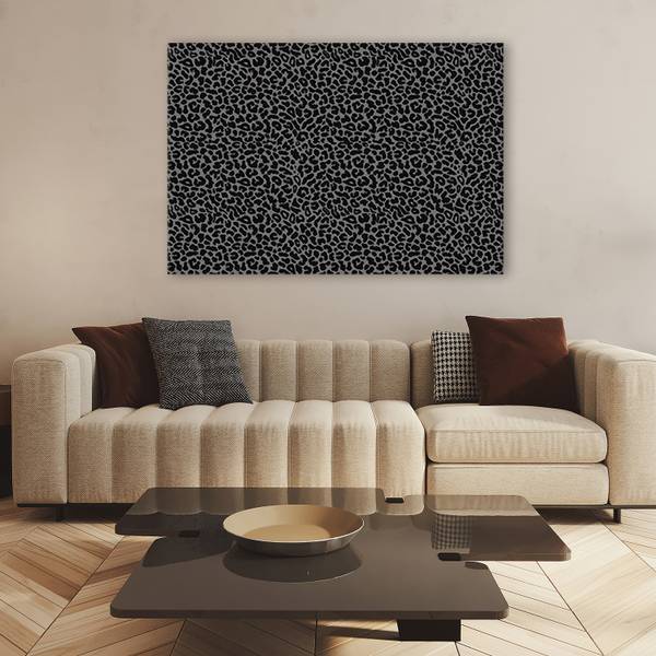 Canvas schilderij Centjes 90 x 60 cm