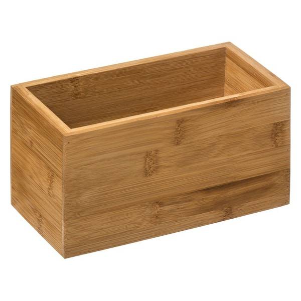 Veranstalter TIDY SMART Braun - Bambus - 9 x 9 x 18 cm