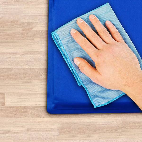 Hundematten Box Blau - Textil - 40 x 1 x 50 cm