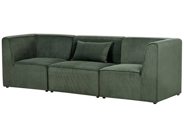 Sofa LEMVIG 3-tlg Grün - Breite: 250 cm