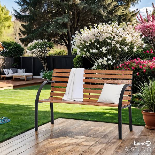 Panca da giardino Triest Legno massello