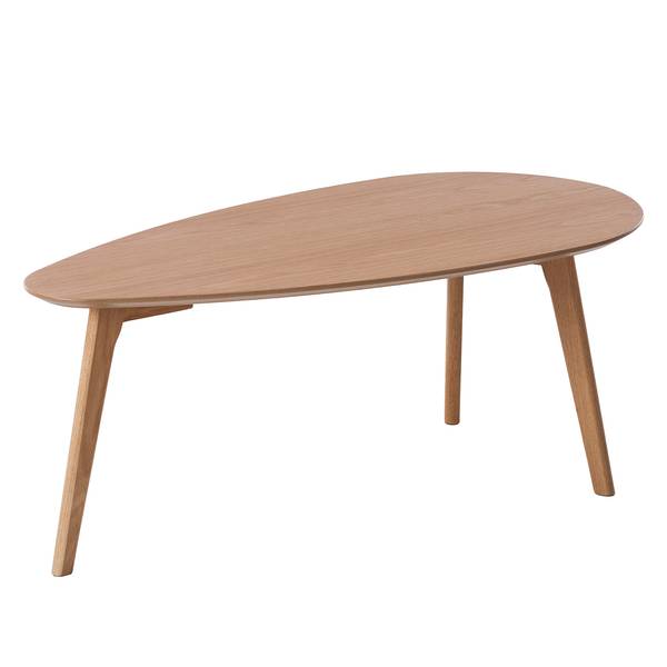 Couchtisch-Set Kazin 2er-Set Eiche teilmassiv - Eiche