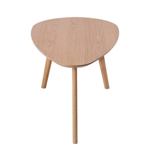 Couchtisch-Set Kazin 2er-Set Eiche teilmassiv - Eiche