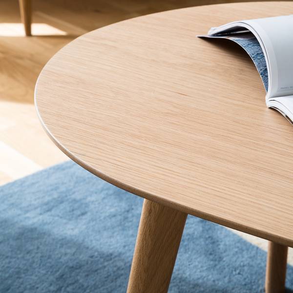 Couchtisch-Set Kazin 2er-Set Eiche teilmassiv - Eiche