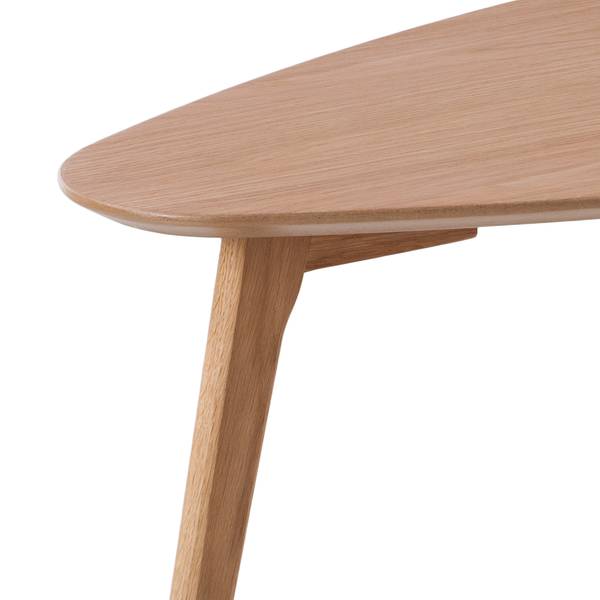 Couchtisch-Set Kazin 2er-Set Eiche teilmassiv - Eiche