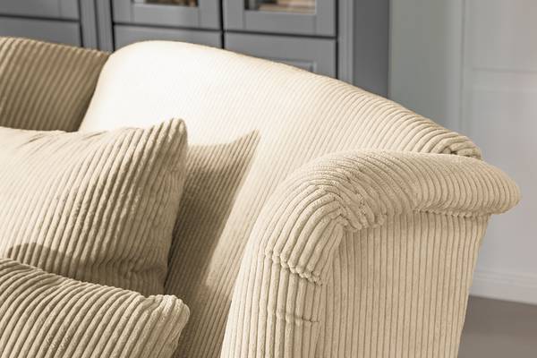 XXL Sessel Colares Cord Creme
