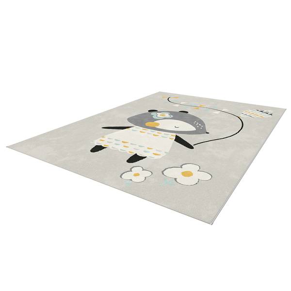 Kinderteppich Canvas II Mischgewebe - Taupe - Taupe