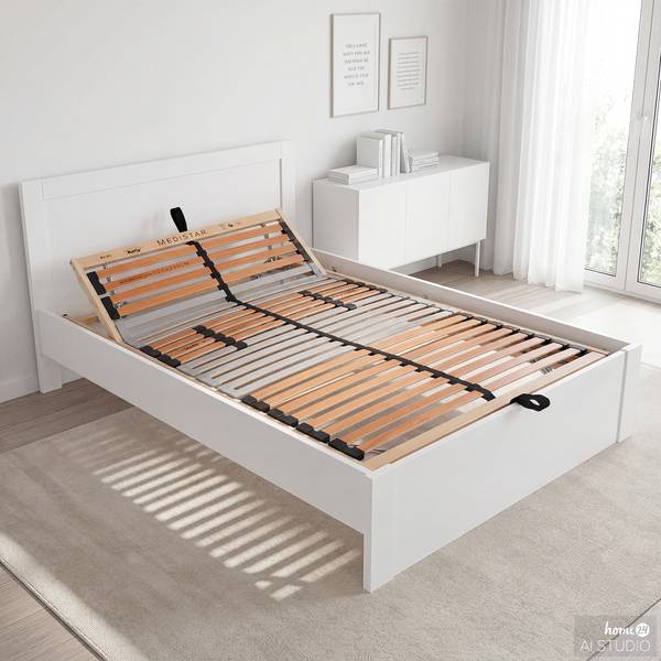 Lattenrost MEDISTAR KF Buche / Hellbraun - 140 x 200cm