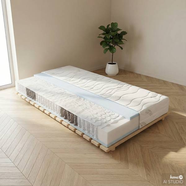 5-Zonen Komfort Matratze Vital Spring Federkern - 100 x 200cm - H3