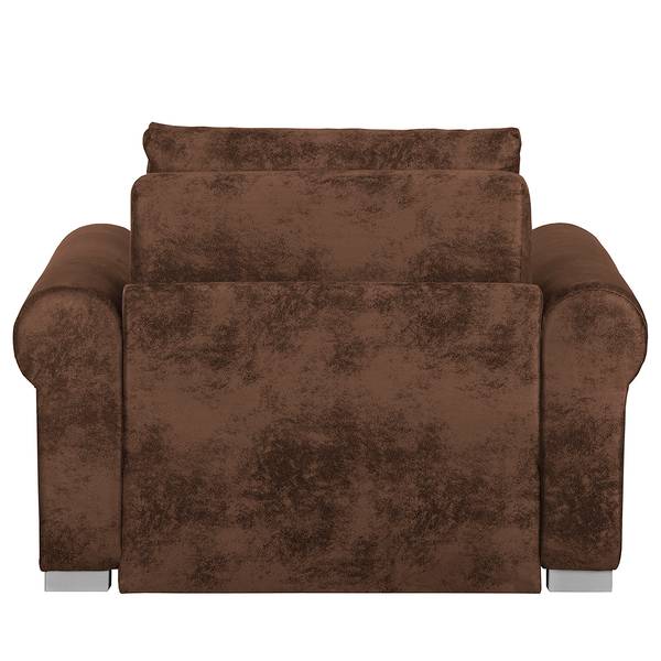 Schlafsessel LATINA Basic Country Microfaser Afua: Braun