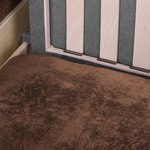 Schlafsessel LATINA Basic Country Microfaser Afua: Braun