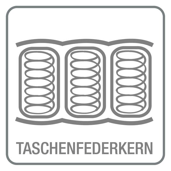 Klappsofa Splitback Frej Stoff Mixed Dance: 521 Grey - Eiche Hell