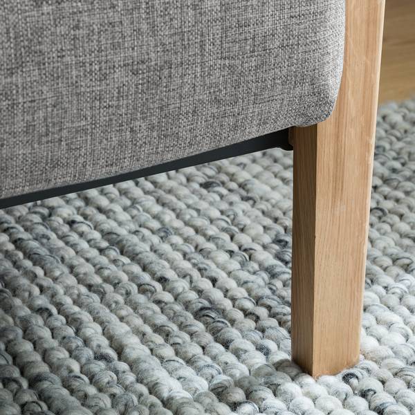 Klappsofa Splitback Frej Stoff Mixed Dance: 521 Grey - Eiche Hell