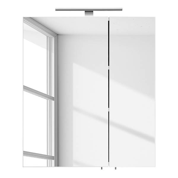 Spiegelkast met verlichting Posseik 60 inclusief verlichting - wit