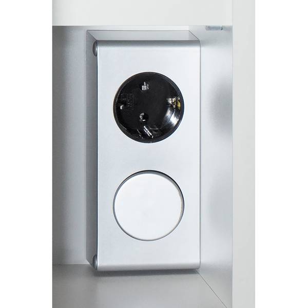 Spiegelkast met verlichting Posseik 60 inclusief verlichting - wit