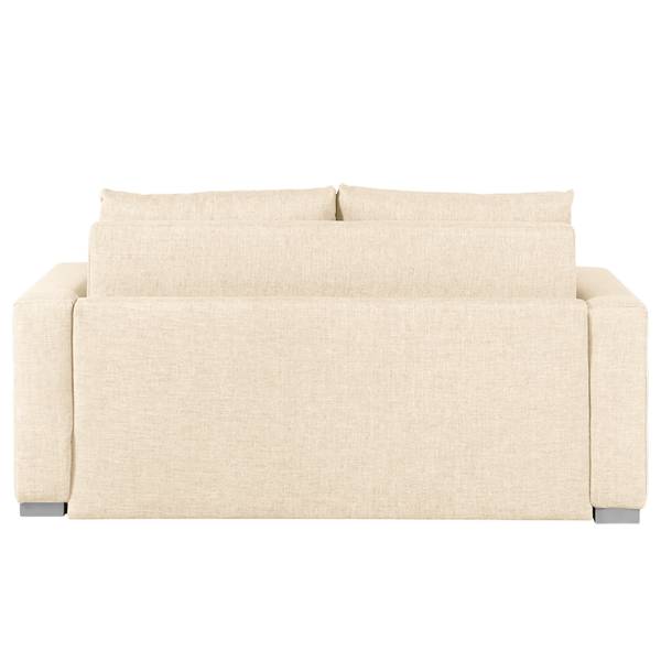 Slaapbank LATINA Basic stof Doran: crèmekleurig - Breedte: 193 cm