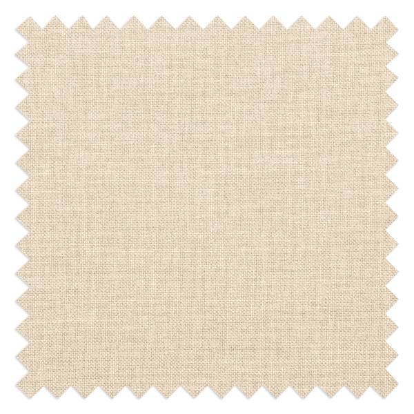 Slaapbank LATINA Basic stof Doran: crèmekleurig - Breedte: 193 cm