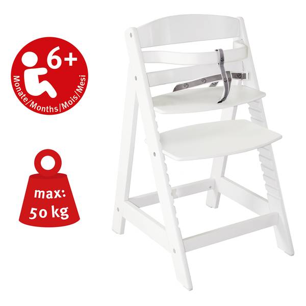 Chaise haute évolutive Sit Up III Blanc