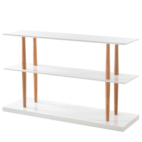 Regal LINDHOLM Weiß - 120 x 72 cm