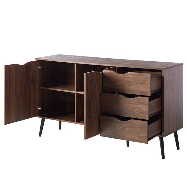 Sideboard GJORA Walnuss Dekor