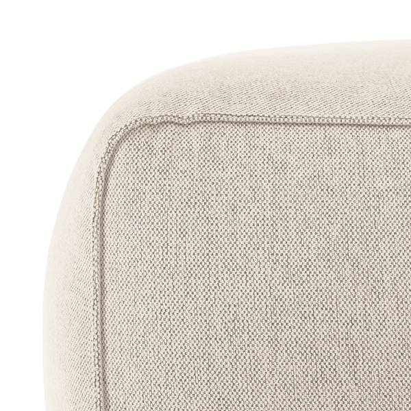 Polsterhocker HUDSON Webstoff Saia: Beige