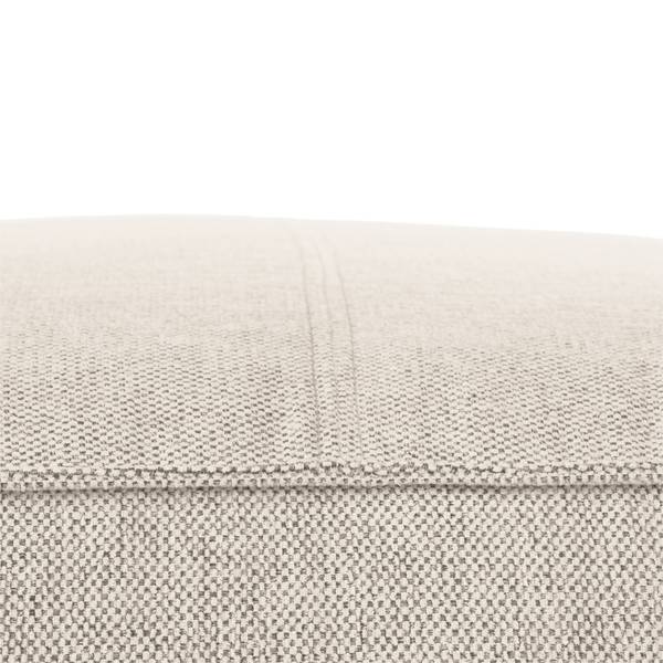 Polsterhocker HUDSON Webstoff Saia: Beige