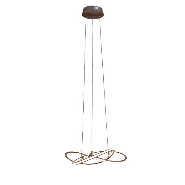 LED-Pendelleuchte Simply Satin Acryglas / Stahl  - 1-flammig