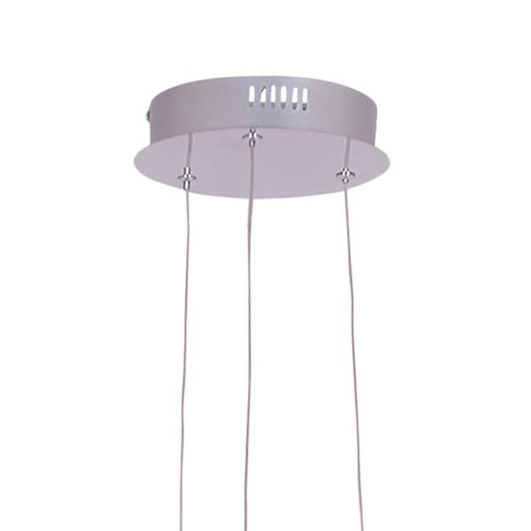 LED-Pendelleuchte Simply Satin Acryglas / Stahl  - 1-flammig