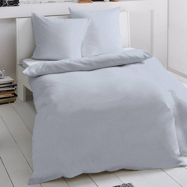 Beddengoed Damast Embo Katoen - wit