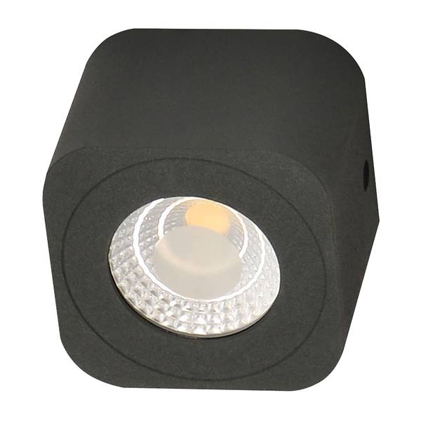 LED-Spot Palmi Aluminium - 1-flammig - Anthrazit
