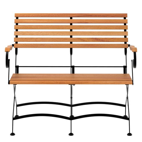 Tuinbank Tuscany massief acaciahout/staal - acaciahout/zwart