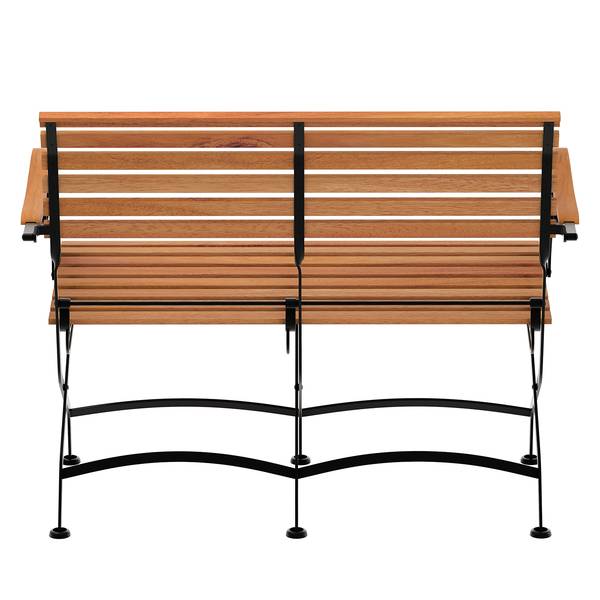 Tuinbank Tuscany massief acaciahout/staal - acaciahout/zwart