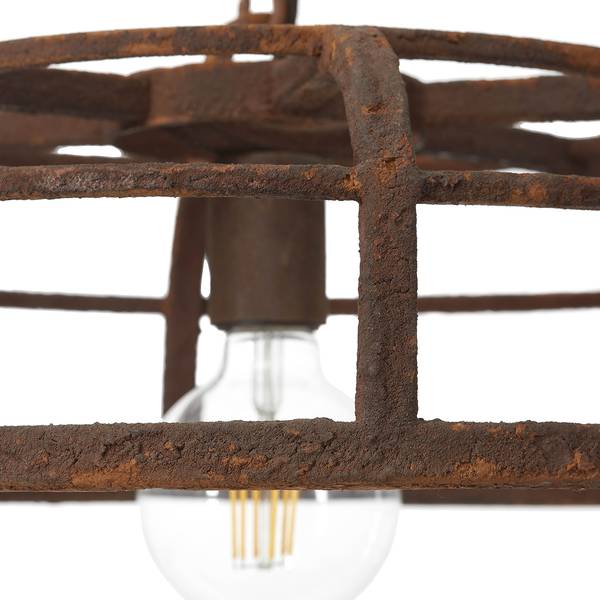 Hanglamp Middle Staal - 1 lichtbron