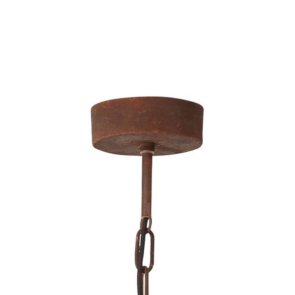 Hanglamp Middle Staal - 1 lichtbron