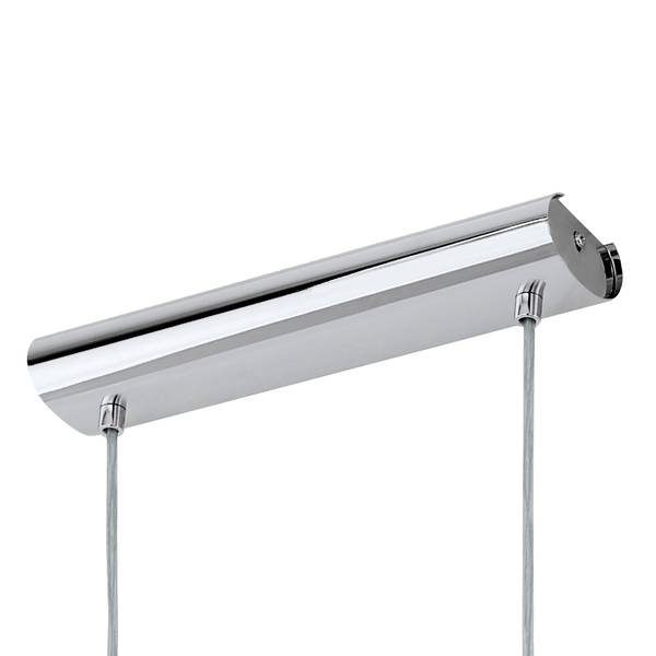 Luminaires suspendus LONCINO 1 Verre / Acier - 3 ampoules