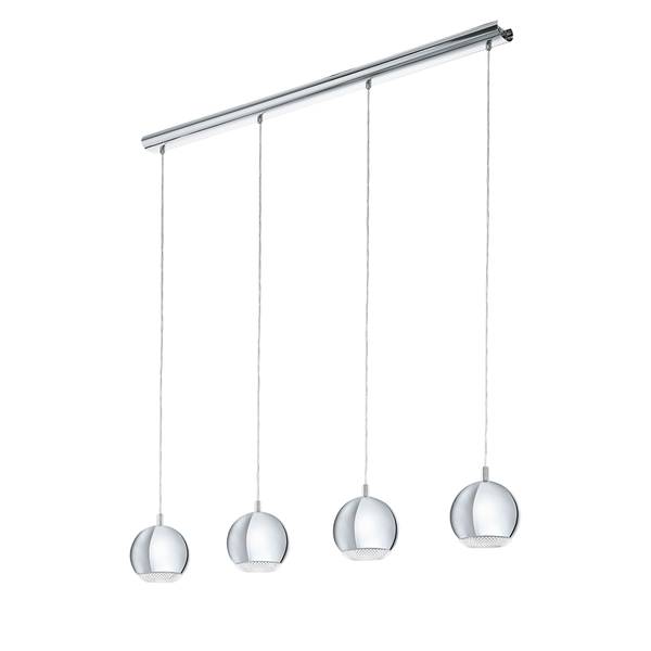 LED-Pendelleuchte Conessa II Kunststoff / Stahl - 4-flammig