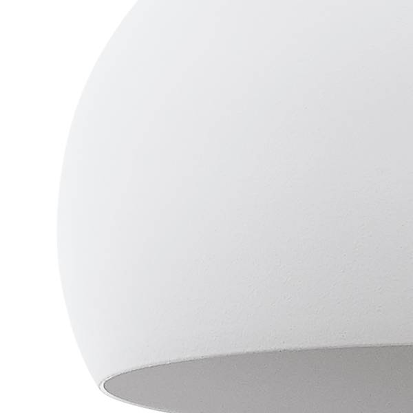 Pendelleuchte Sabinar I Stahl - 1-flammig - Weiß