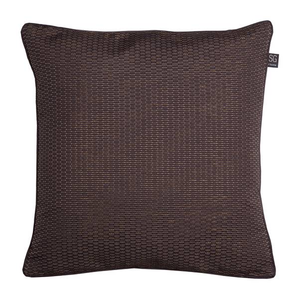 Kissenbezug Moderno I Webstoff - Braun - 45 x 45 cm