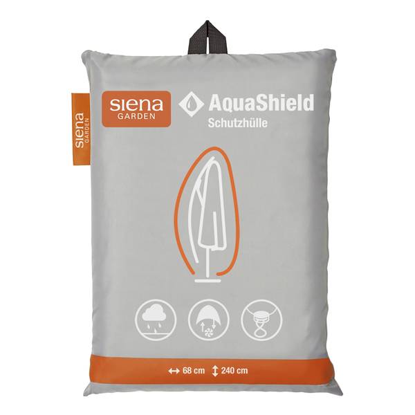 Schutzhülle Aqua Shield IX Silber - Webstoff - 68 x 240 x 68 cm