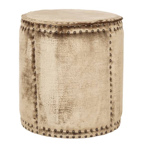 Pouf Jayden Webstoff - Beige