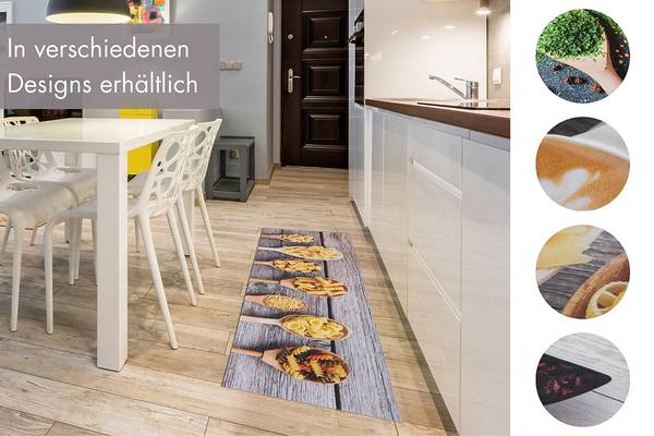 Tapis de couloir Kitchen II Vinyle - Multicolore