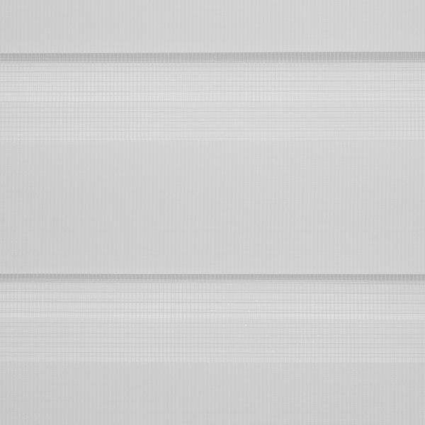 Duo-Rollo Piasek II Webstoff - Weiß - 80 x 150 cm