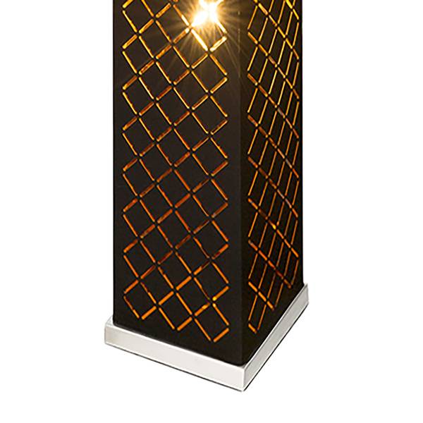 Vloerlamp Clarke mengweefsel/ijzer - 2-lichts