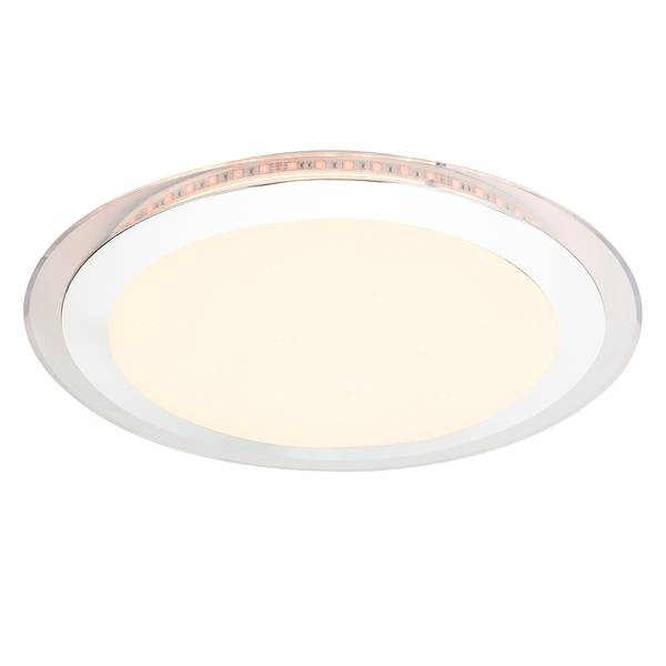 LED-Deckenleuchte Nicole II Acrylglas / Eisen - 2-flammig