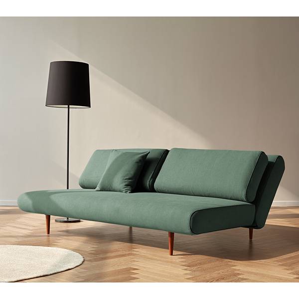 Schlafsofa Unfurl Webstoff Elegance: Grün