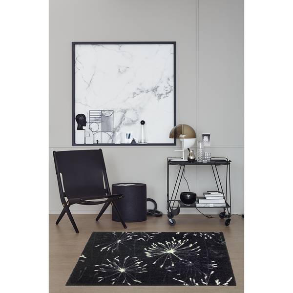 Fußmatte Manhattan Clock Mischgewebe - Rauchschwarz