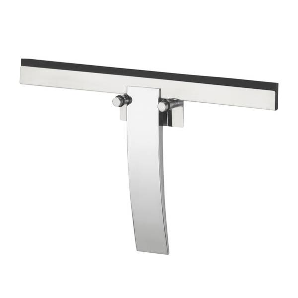 Raclette de douche Gela Argenté - Zinc - 24 x 16 cm