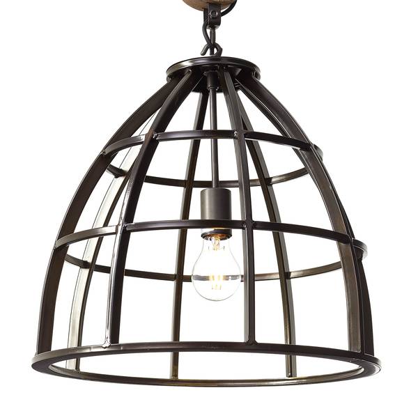 Pendelleuchte Matrix II Stahl - 1-flammig - Breite: 47 cm