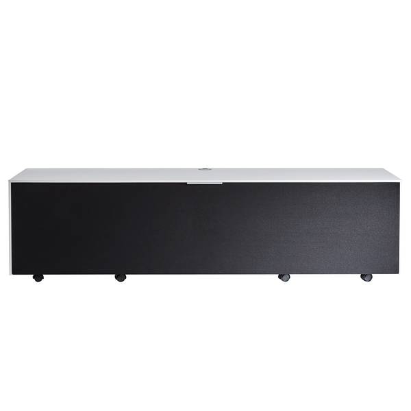 TV-Lowboard Sound 518 Schwarz / Weiß