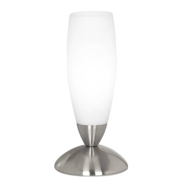 Tischleuchte Slim Glas / Stahl - 1-flammig